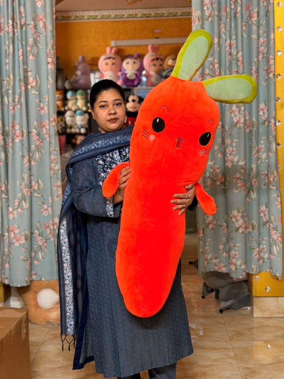 Biggest over size Carrot pillow