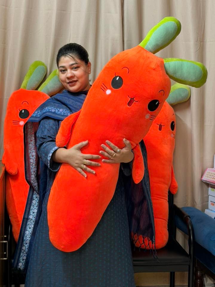 carrot pillow
